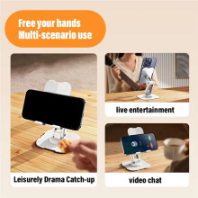 L23 Supporto per Telefono Cellulare Supporto Telescopico per Tablet Pigro per Streaming Live