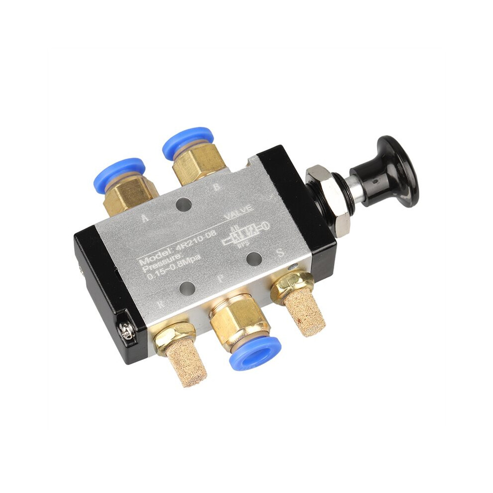 Photos - Tap / Valve / Fitting Jojomino 4R210-08 Manual Valve 2 Way 5 Position Push and Pull Pneumatic of Directional Valve 4R310-10 3R310-10 