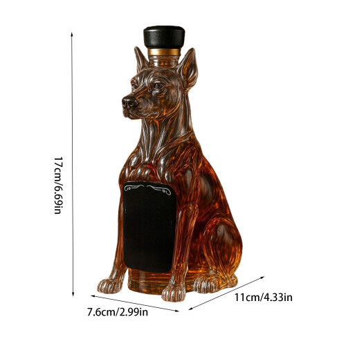 Karafka do wina Doberman Pinscher 320ml 2