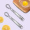 Minivisp i rustfritt stål for egg, saus og baking 5