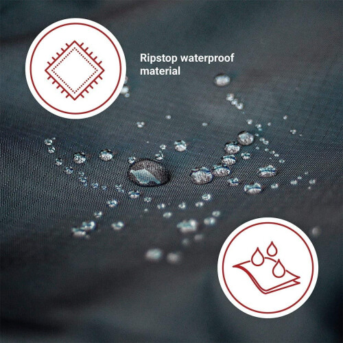 Capa para Cortador de Grama Autopropelido, Impermeável e Resistente aos Raios UV, Serve em Plataformas de até 54 polegadas, Poliéster Oxford 420D 1