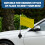 Universalfäste för flaggstångsstativ för bil 8