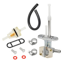 5LP-24500-01-00 8mm Fuel Valve Petcock for Raptor 660 660R YFM660 YFM660R 2001 2002 2003 2004 2005