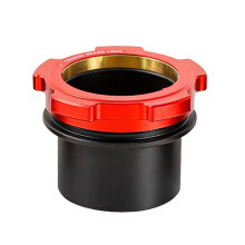 Helmetall SCT Till 2-Tums Koaxiallåsokularadapter för Astronomiskt Teleskoptillbehör för 8SE/C8/C925/C11 (HD) Röd
