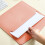 Waterproof Leather A4 Document Pouch with Hand Strap 4
