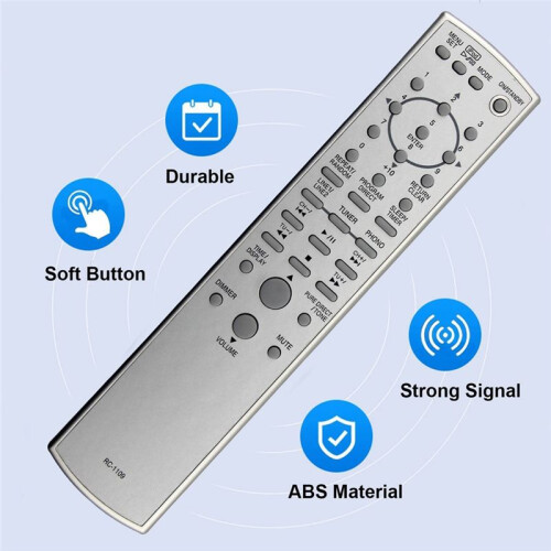 Replace RC-1109 Remote Control for  AV Receiver Power Amplifier Controller 1