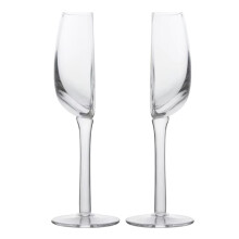 2PCS 220ML Wine Glass Set Style Half Red Wine and Champagne Glasses High Quality Glass Suitable for Home Gathering