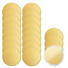 20 Piezas de Monedas de Latón en para Grabar, 40 mm de Diámetro y 2 mm de Grosor, Ideales para Regalos y Recuerdos Personalizados.