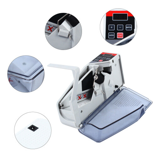 Mini compteuse de billets automatique portable 2