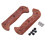 1 Pair Natural Solid Wood Handle Patch for Bk2 Knife Handle Modification Parts with Screw Handle Grips DIY Accessories,B 1