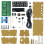 DC5V LED Digital Electronic Clock DIY Kit Instructional Soldering Components Featuring Alarm, Temperature and Countdown 1