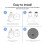 PM2.5 Hepa Filter for Levoit Air Purifier Core 200 Activated Carbon Filter Core 200S Air Purifier Filter 5
