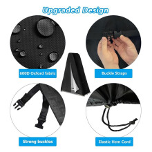 Outdoor Pool Ladder Cover,Heavy Duty Anti-UV Cover for Patio Swimming Pool ,Zippered Ladder Cover for A Frame Ladder