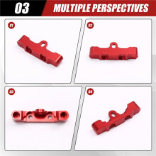 Kit de Assento de Montagem de Braço Inferior de Atualização de Carro RC para 1/10 para TT02 TT-02 Acessórios de Atualização de Carro RC