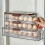 Transparent Rolling Egg Holder for Kitchen Refrigerator Side Door Stackable Fridge Organizer - 10cm Width Three Storeys 2