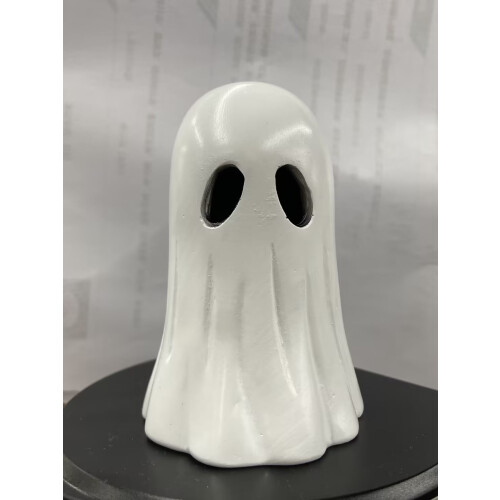 Paper Mache Ghost Decoration Brown 11 in 1