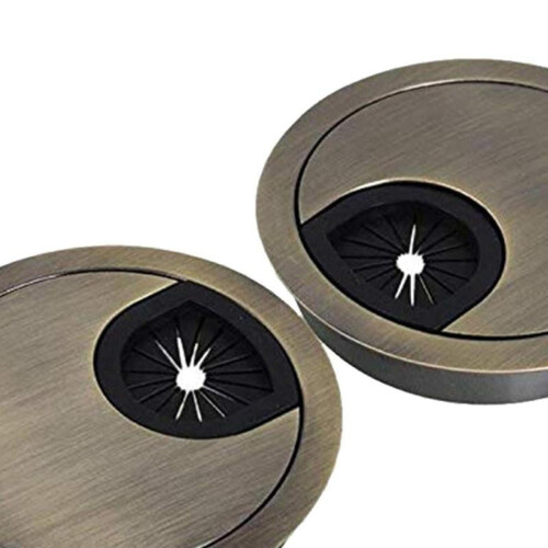 Zinklegering skrivebordsring 56 mm 2-pak 2