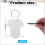 40Pcs Sublimation Keychain Blanks  Double Sided Heat Transfer Sublimation Keychains Shirt Shape Keychains 8