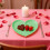 Bandeja de servir con forma de corazón para fiestas de San Valentín 4