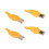 LED Flash Candle Flame Light 1800K Warm White Birthday Camping Light Bulb LED Decorative Light Accessorie 5Pcs 6
