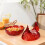 Chicken-Shaped Glass Candy Bowl with Lid 5