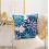 Conjunto de 2 capas de almofada de linho com bolinhas pretas, 45x45 cm (18x18 polegadas). 3