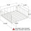 Under Shelf Basket, White 2