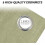 Sage Green Blackout Curtains 52x84 in, Polyester, 2 Panels 4