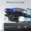 AuroraX Drone Fpv1080p Αιωρούμενα Drones με 3D Αναδιπλούμενα, Ένα Πλήκτρο 8