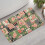 Tapete de banheiro Pioneer Flower Floral Antiderrapante 17x30 polegadas 2