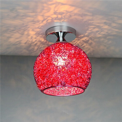 LED-loftlampe i aluminium 18x18x20cm 1