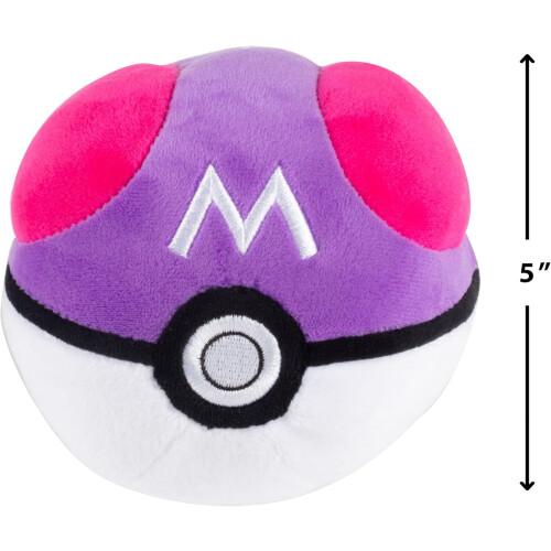 Λούτρινο παιχνίδι Pokémon Master Ball με βαριά βάση 1