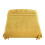 Yellow solid nap blanket 70x100 cm for adults 2