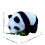 Panda de pelúcia realista que anda 3