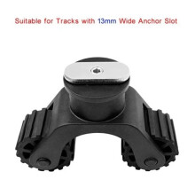 2PCS Universal Kayak Paddles Holder Plastic Canoes Oar Holder Easy Installation Kayak Rail Fishing Rod Holder