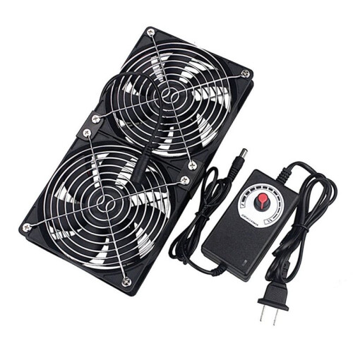 110V-220V Ventilator Koelcontroller BTC Machine Chassis Werkstation Kast Radiator Server Ventilator voor GPU VGA US-Stekker