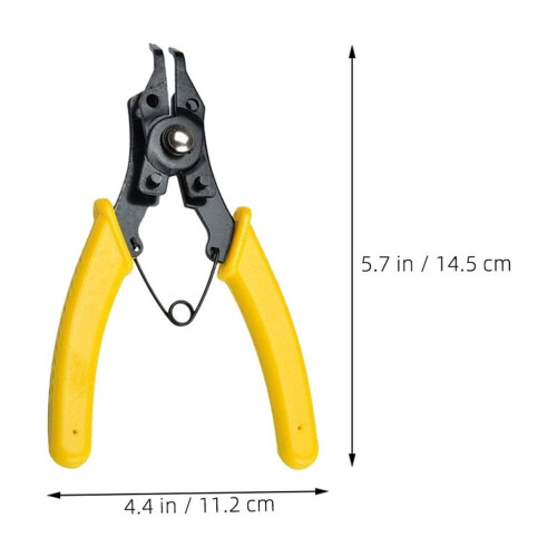 Pliers Set Spring Loaded Pliers Yellow 1 Set 1
