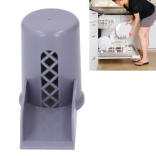 Cache d'air pour lave-vaisselle en ABS - Gris, incliné