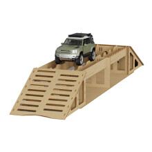 Wooden Simulation Off-Road Obstacles for 1/16 1/18 1/24 RC Crawler Model Car Adult Children'S Toys Assembly Prop SG-PP03