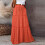 Εκπτώσεις! Γυναικεία Φούστα Boho Floral Maxi με Ψηλό Λάστιχο στη Μέση, Τσέπες, Ζώνη & 6