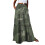 Εκπτώσεις! Γυναικεία Φούστα Boho Floral Maxi με Ψηλό Λάστιχο στη Μέση, Τσέπες, Ζώνη & 7