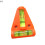Orange & Sort Mini-vaterpas med dobbelt akse (2-pak) 4