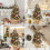 Flocked Fiber Optic Christmas Tree 3 ft to 4.5 ft 4