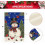 Bandeira de jardim de Natal com boneco de neve, dupla face, 71 x 102 cm (28 x 40 polegadas) 5
