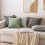 Fodere per cuscini in velluto a coste a righe stile boho, grigio scuro, 40x40 cm, 2 pezzi 5
