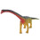 Muovinen Brachiosaurus-dinosauruspatsas, 1 kpl 4