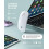 Ratón inalámbrico Bluetooth BT5.1+USB, modo dual, 1600 DPI 2