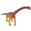 1 stk. plastdinosaurstatue Brachiosaurus-modell til dinosaurtemafester 8