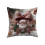 Capas de Almofada de Natal 45x45cm (17,7x17,7 polegadas), Capas de Almofada Decorativas com Zíper Invisível em Tecido Macio para Decoração de 2