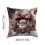Capas de Almofada de Natal 45x45cm (17,7x17,7 polegadas), Capas de Almofada Decorativas com Zíper Invisível em Tecido Macio para Decoração de 3